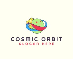 Orbit - Giraffe Planet Orbit logo design