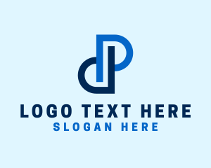 Letter Dp - Generic Professional Business Letter DP logo design