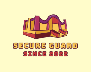 Kiddie Bounce House logo design