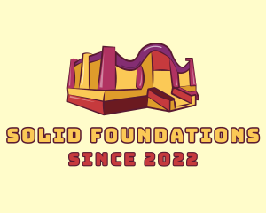 Theme Park - Kiddie Bounce House logo design