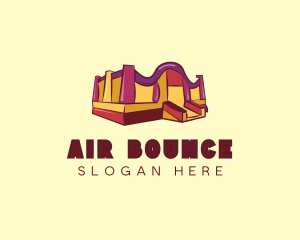 Kiddie Bounce House logo design