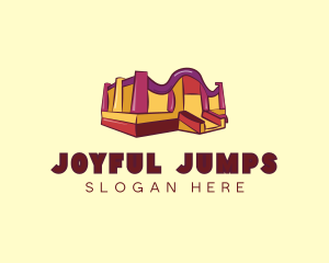 Kiddie Bounce House logo design