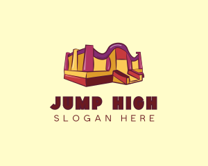 Kiddie Bounce House logo design