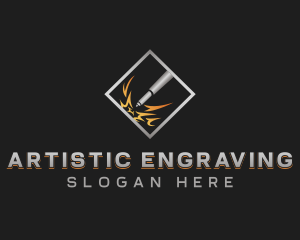 Laser Engraving Machine logo design