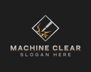 Laser Engraving Machine logo design
