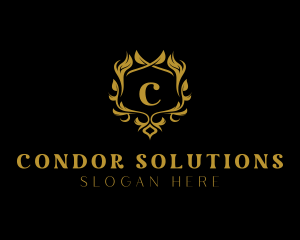 Stylish Elegant Florist logo design