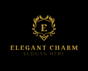 Stylish Elegant Florist logo design