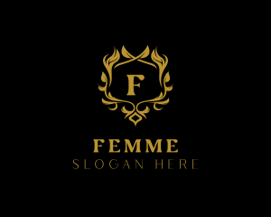 Stylish Elegant Florist logo design