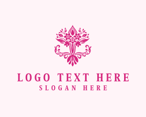 Luxury - Wedding Floral Styling logo design