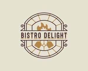 Gourmet Bistro Diner logo design