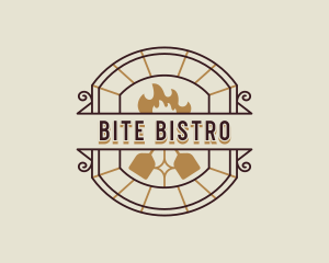 Gourmet Bistro Diner logo design