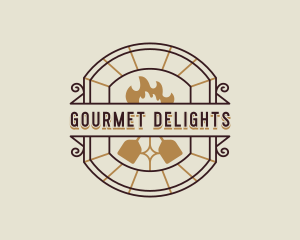 Gourmet Bistro Diner logo design