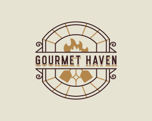 Gourmet Bistro Diner logo design