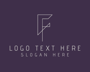 Letter F - Professional Asset Management logo design
