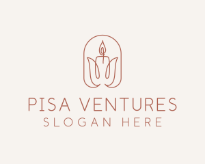 Spa Candle Decor logo design