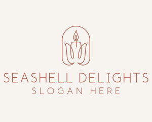 Spa Candle Decor logo design