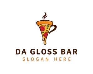 Pizza Mug Restaurant logo design