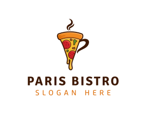 Pizza Mug Restaurant logo design