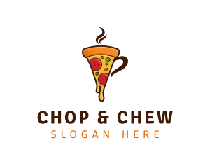 Fast Food - Pizza Mug Restaurant logo design