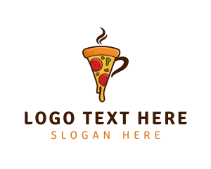 Pizza Mug Restaurant Logo