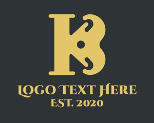 Letter K - Elegant Letter K logo design
