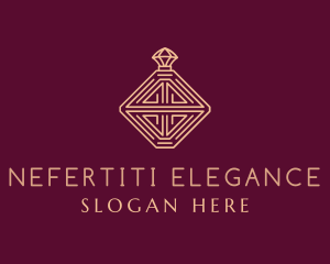 Elegant Perfume Bottle logo design