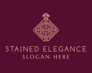 Elegant Perfume Bottle logo design