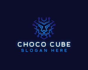 Cougar - Cyber Lion Tech logo design