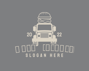 Kitchen - Burger Food Truck logo design