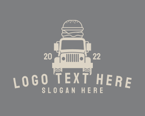 Food - Burger Food Truck logo design