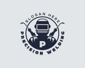 Welding - Industrial Welding Fabricator logo design