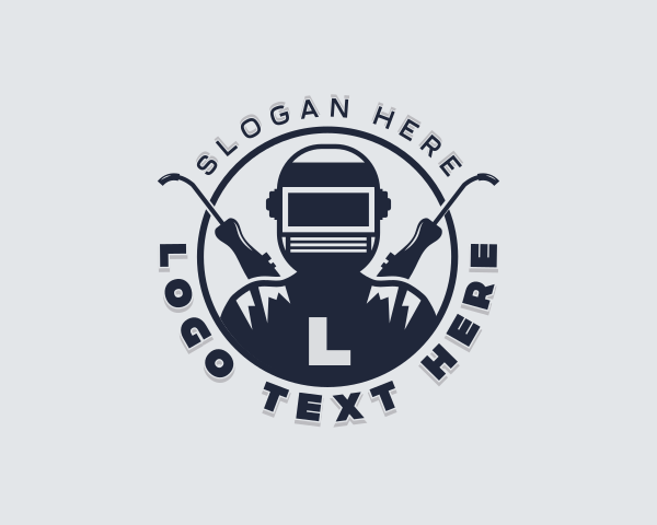 Fabrication - Industrial Welding Fabricator logo design
