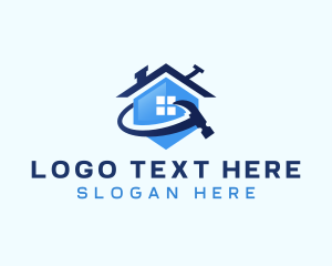Repairman - Home Fix Builder logo design