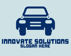 Car Dealership - Blue Tech Car logo design