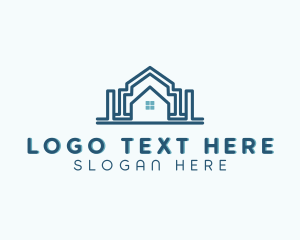 Housing - House Home Builder logo design