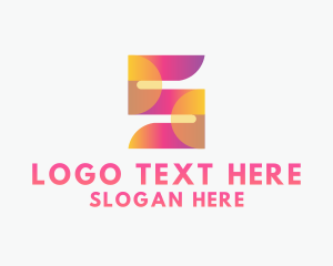 Number 5 - 3D Modern Letter S logo design