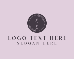 Badge - Circle Wreath wedding Planner logo design