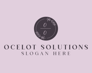 Circle Wreath wedding Planner logo design