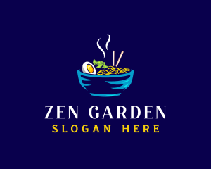 Asian Ramen Food logo design