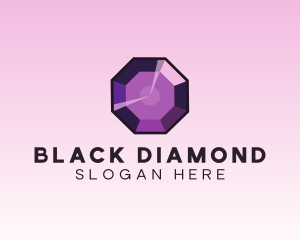 Purple Gem Jewelry logo design