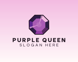 Purple Gem Jewelry logo design