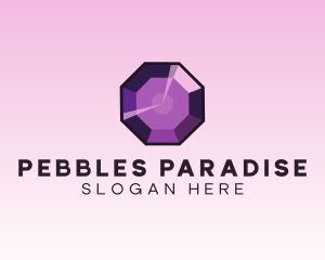 Purple Gem Jewelry logo design