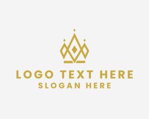 Luxury Royalty Crown logo design