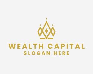 Luxury Royalty Crown logo design