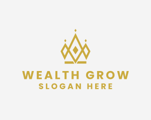 Luxury Royalty Crown logo design