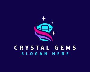 Diamond Gem Jewelry logo design