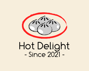 Asian Hot Bun logo design