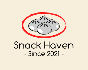 Asian Hot Bun logo design