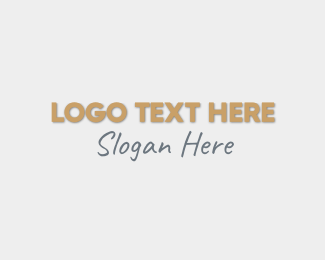 Real Estate Wordmark logo design