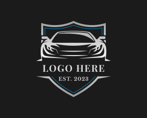 Sports Car Dealer Logo